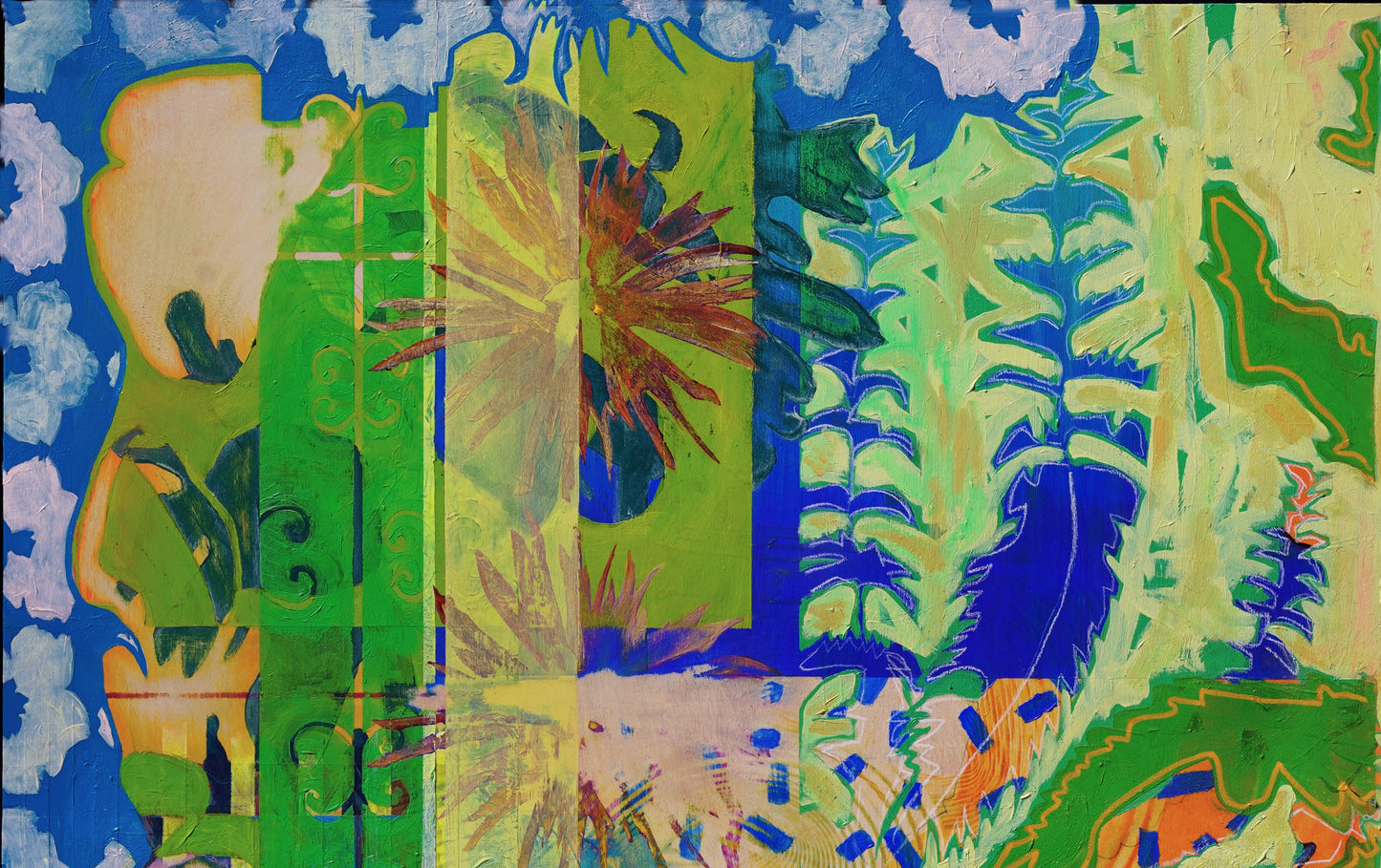 Close Up of Painting
