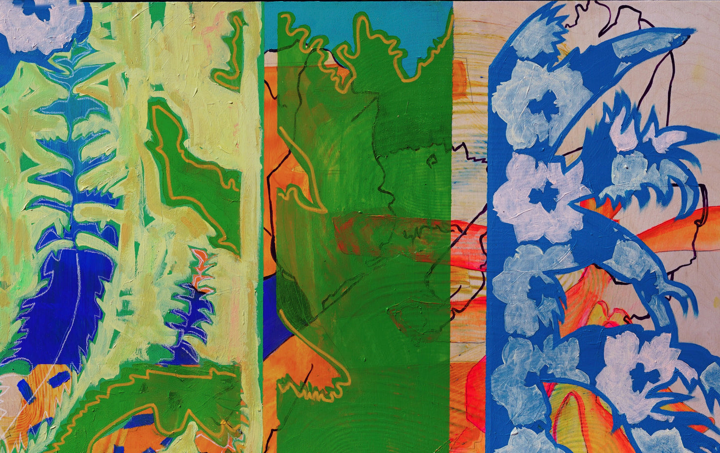 Verdant Prism Painting